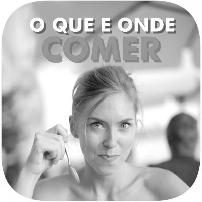 O que e onde comer.